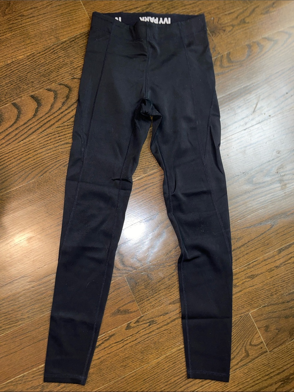 IVY PARK Black High-Rise Performance Leggings